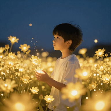 Monika and the Golden Fireflies